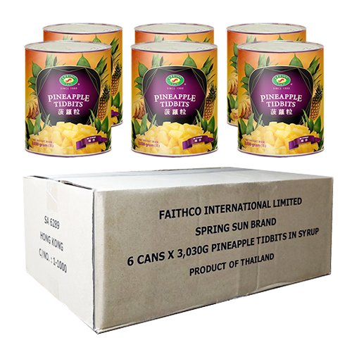 Spring Sun ® Pineapple Tidbits